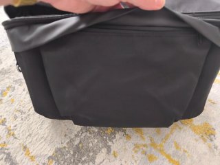 Bolso para carrito de bebé negro
