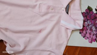 Polo Diadora uomo rosa taglia M