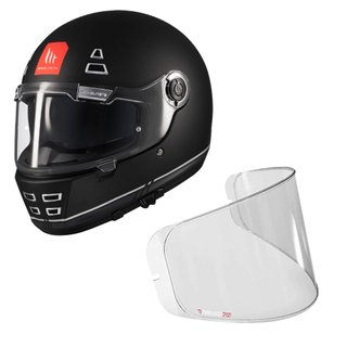 Casco MT Jarama SV Negro Mate + Antivaho