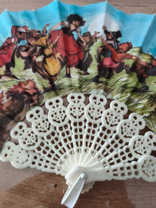 Abanico vintage estampado colección