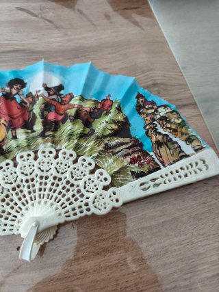 Abanico vintage estampado colección