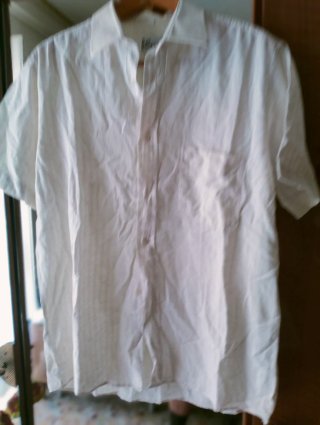 Camicia vintage Essex Lino Bianca