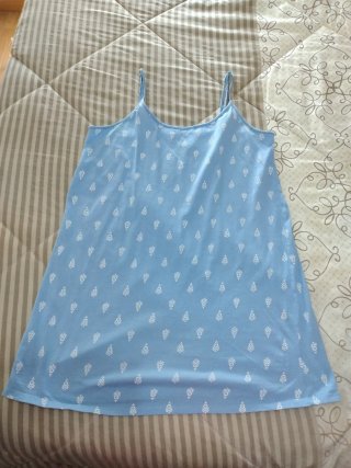 Camisón tirantes Tex, talla L