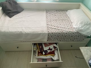 Sofá Cama Ikea Hemnes Blanco