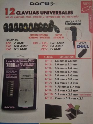 Noru Fuente de Alimentación 7000mA