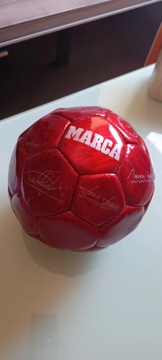Balón MARCA Firmado Leyendas Colección
