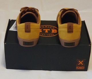 Zapatillas Munich Marrones y Amarillas