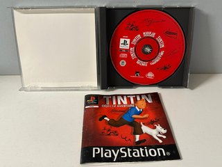 PS1 Tintín Objectif Aventure PlayStation 1