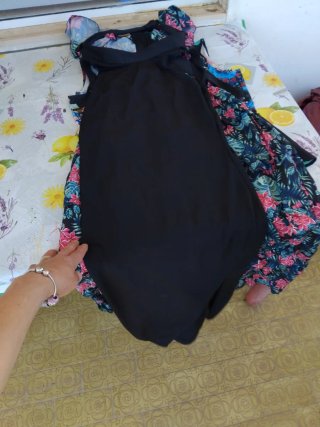 Maglia donna fantasia floreale
