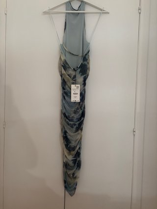 Vestido estampado Zara Talla S