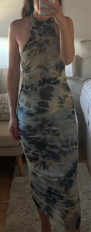 Vestido estampado Zara Talla S