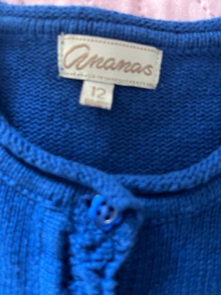 Chaqueta azul niña talla 12