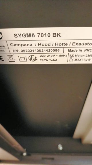 Campana extractora CATA