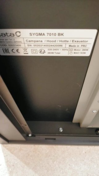 Campana extractora CATA