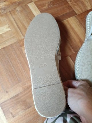 Alpargatas Beige Talla 39