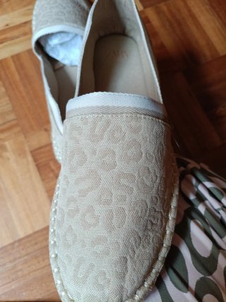 Alpargatas Beige Talla 39