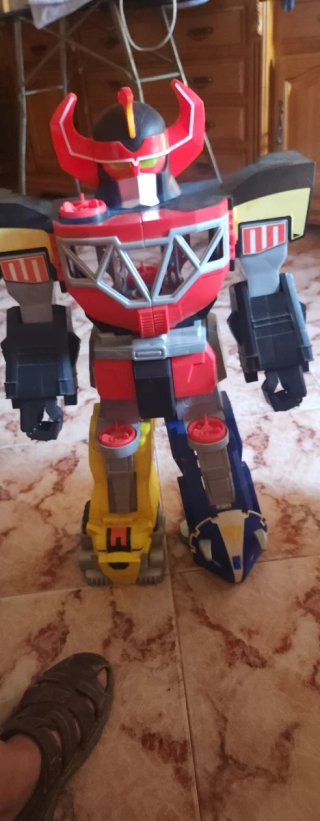 Figura Megazord Power Ranger