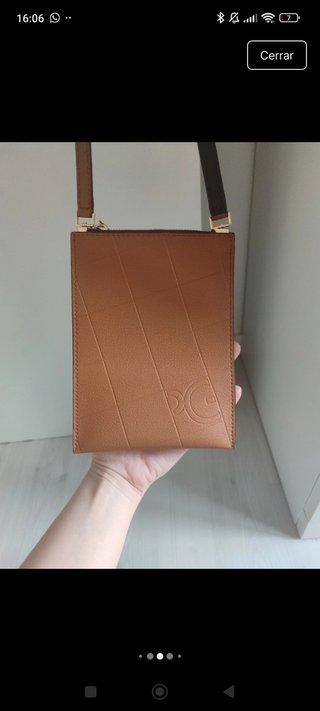 Bolso Purificación García Marrón