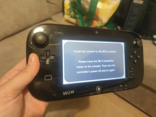 Nintendo Wii U Gamepad + Cargador