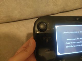 Nintendo Wii U Gamepad + Cargador
