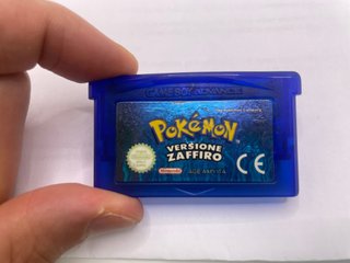 Pokemon Versione Zaffiro Nintendo Game Boy Advance