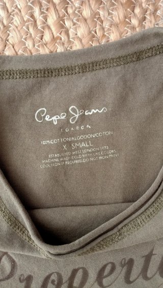 Camiseta Pepe Jeans Manga Larga Verde Oliva