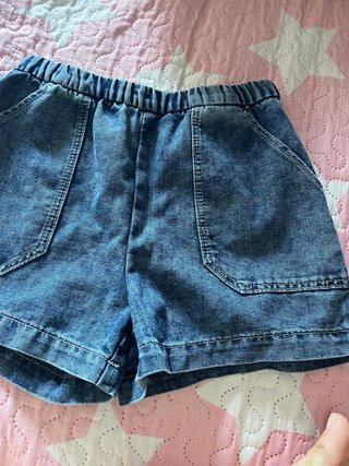 Pantalón corto vaquero talla 8-9 años