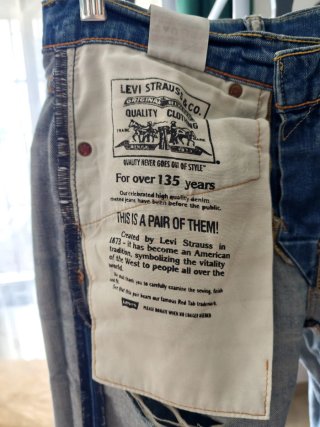 Pantalón Levi's 511 W31 L34 Azul