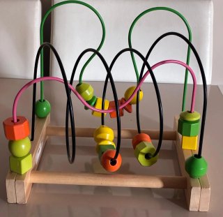 Laberinto Cuentas Madera Ikea
