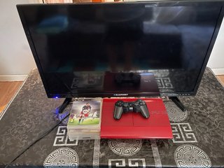 Consola Sony PlayStation 3 Roja
