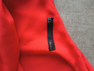 Top Sfera asimétrico rojo Talla S