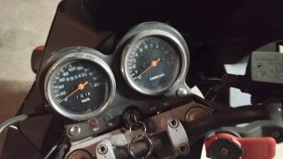 Suzuki GSX 500 Sportbike Negra/Gris