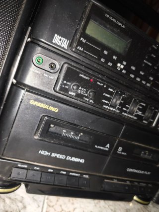 Radio Samsung Digital CD Cassette