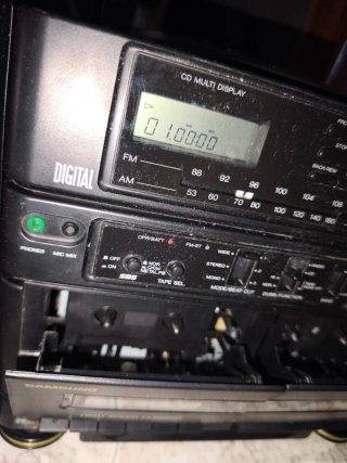 Radio Samsung Digital CD Cassette