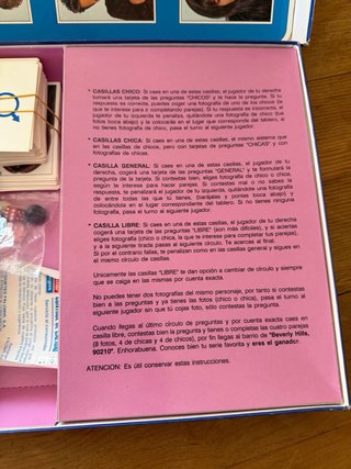 Juego Mesa Sensación de Vivir 90210