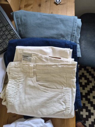 Pantalones chinos Silbon azul