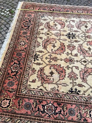Tappeto Tabriz Vintage Lana , seta 274x194