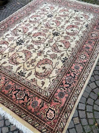 Tappeto Tabriz Vintage Lana , seta 274x194