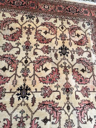 Tappeto Tabriz Vintage Lana , seta 274x194