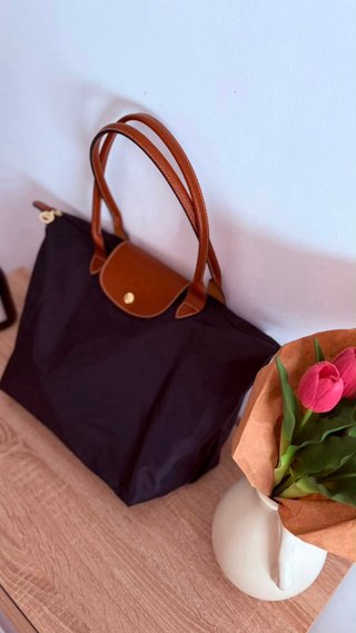 Longchamp Le Pliage Tote Bag Azul Marinho