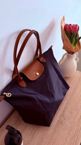 Longchamp Le Pliage Tote Bag Azul Marinho