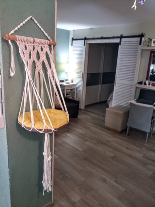 CAMA COLUMPIO HAMACA COLGANTE PARA GATOS MACRAME