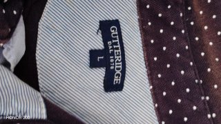 Polo uomo blu Gutteridge