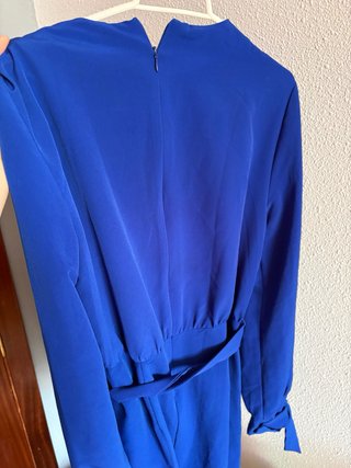 Mono elegante azul