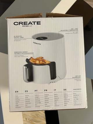 Freidora de Aire CREATE - Sin Aceite