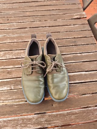 Zapatos Camper Talla 43 Verde Oliva.
