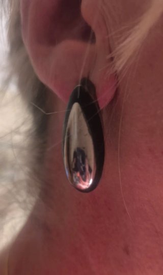 Pendientes de plata de ley