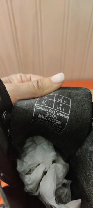 Botas Dr. Martens Talla 37 Negras