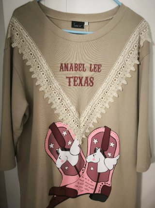 Vestido TEXAS Anabel Lee, talla L