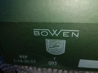Zapatos de piel negros Bowen Made in England